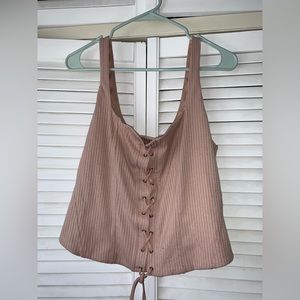Forever 21 Blush Tank Top Plus Size